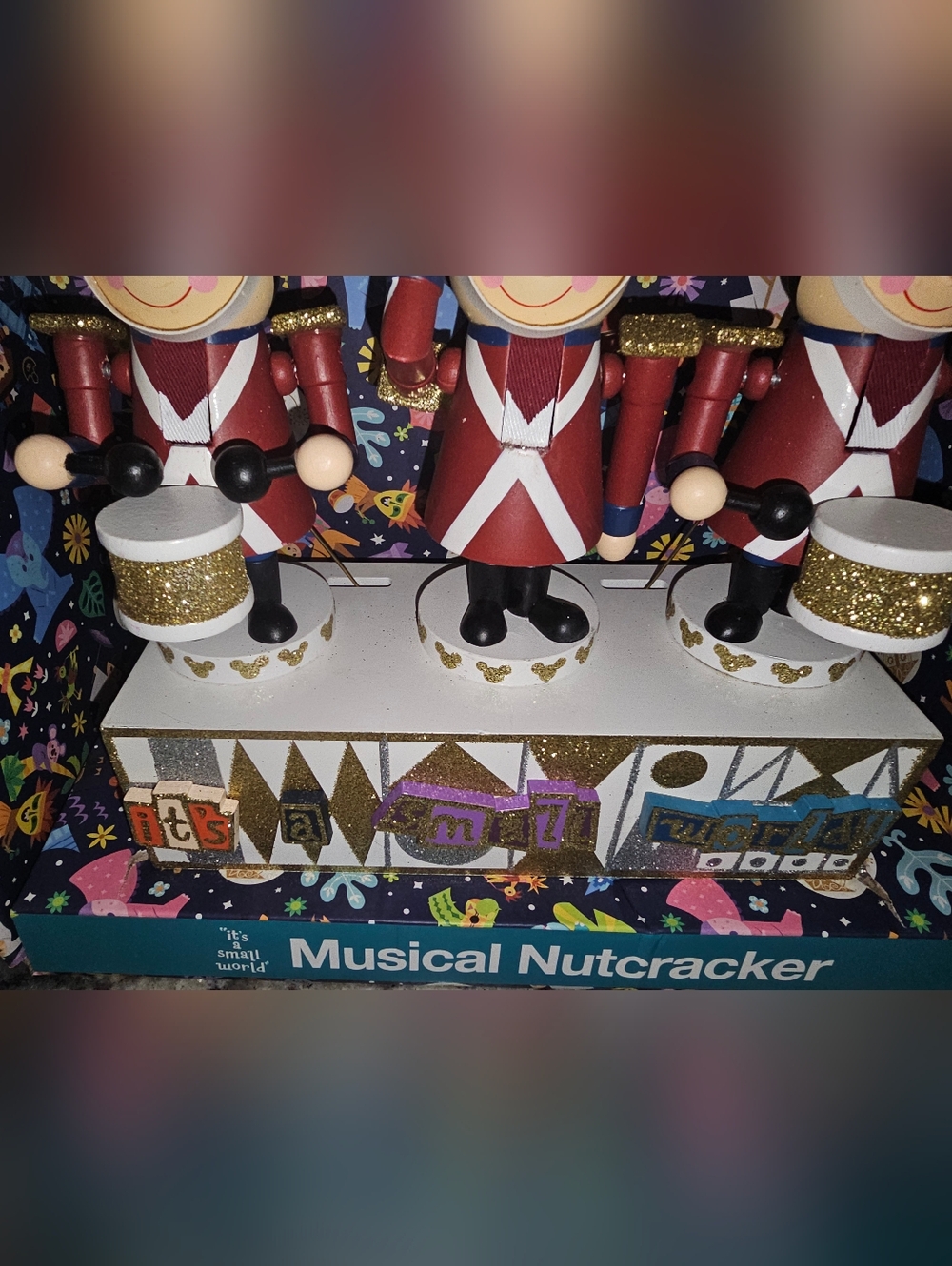 🎄Disney Musical Nutcracker It's A Small World NEW IN BOX - Picture 3 of 6